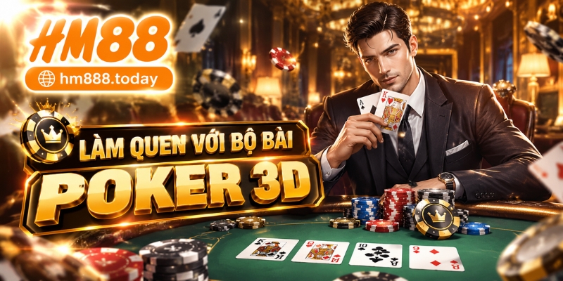 Làm quen với bộ bài Poker 3D